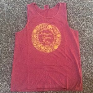 Kappa Alpha Theta tank top